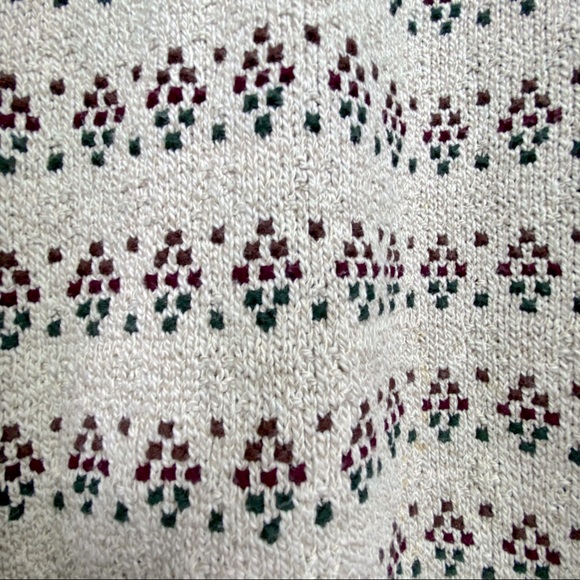 EUC VTG 80’s Liberty by Old Glory Beige with Multicolor Diamond Pattern. Size XL - Picture 5 of 7